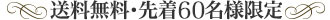 送料無料・先着60名様限定
