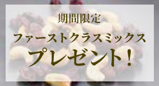 ファーストクラスミックスプレゼント