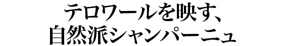 テロワールを映す、自然派シャンパーニュ